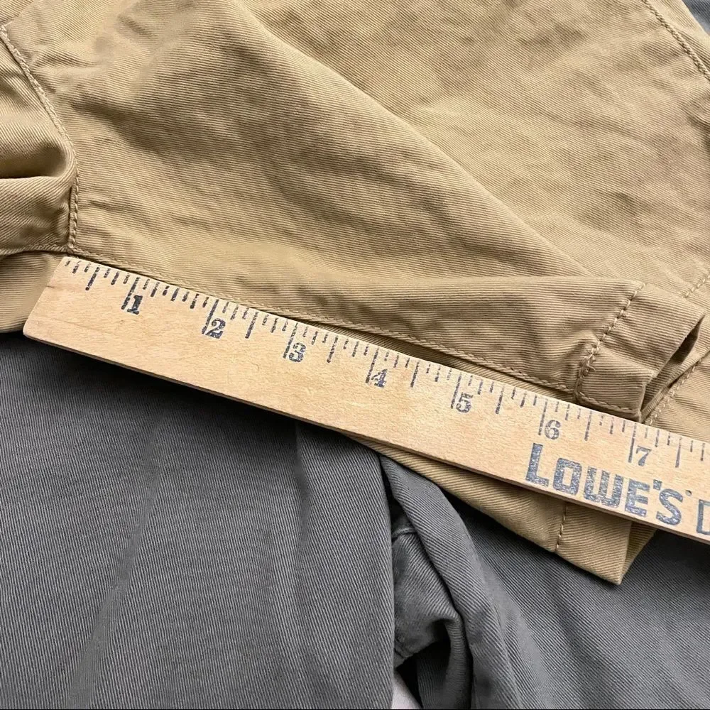The Children’s Place Lot of THREE Pairs of Flat Front Husky Shorts Size 8H
